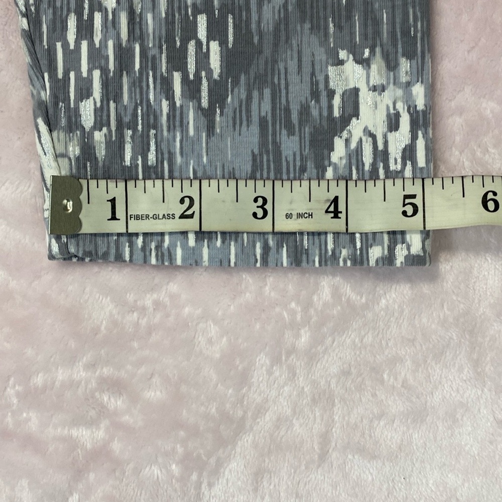 Ruby Rd Gray and White Patterned Blouse - Picture 7 of 9